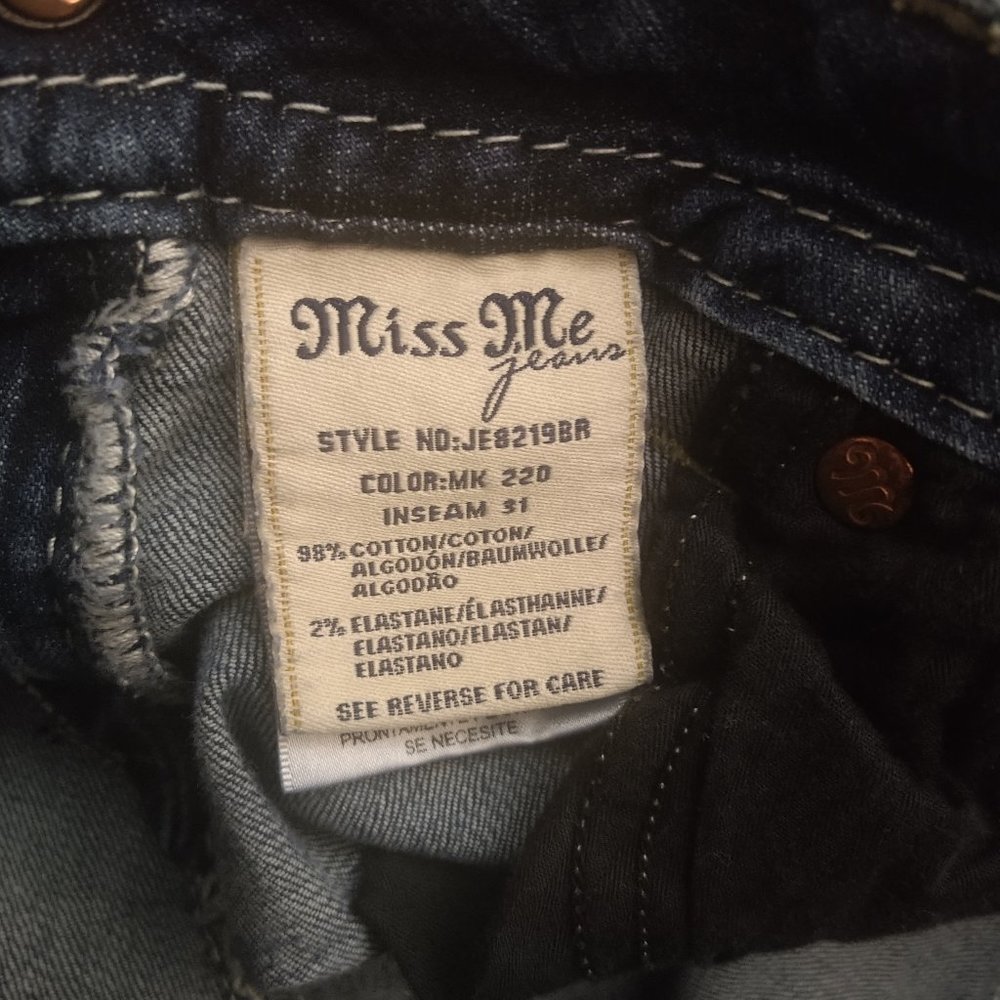 Miss Me Bling Signature Boot 27 Embroidered Accent - Picture 6 of 13